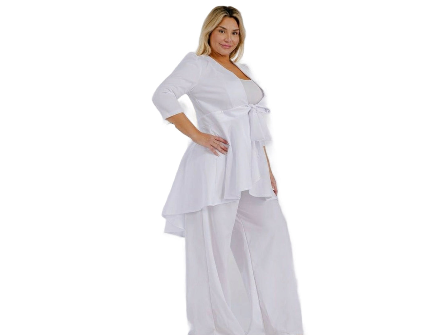 Tie Front Hi Low 2pc