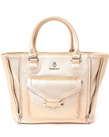 Sophia Pebbled Satchel Handbag