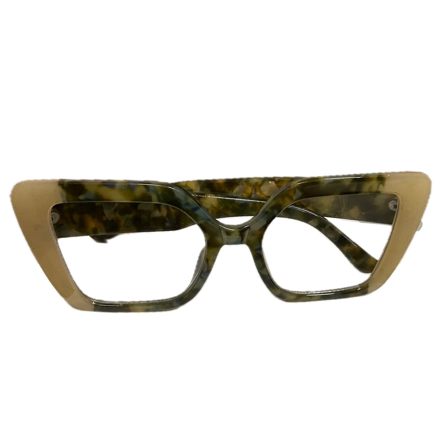 Beige Camo Square Frames