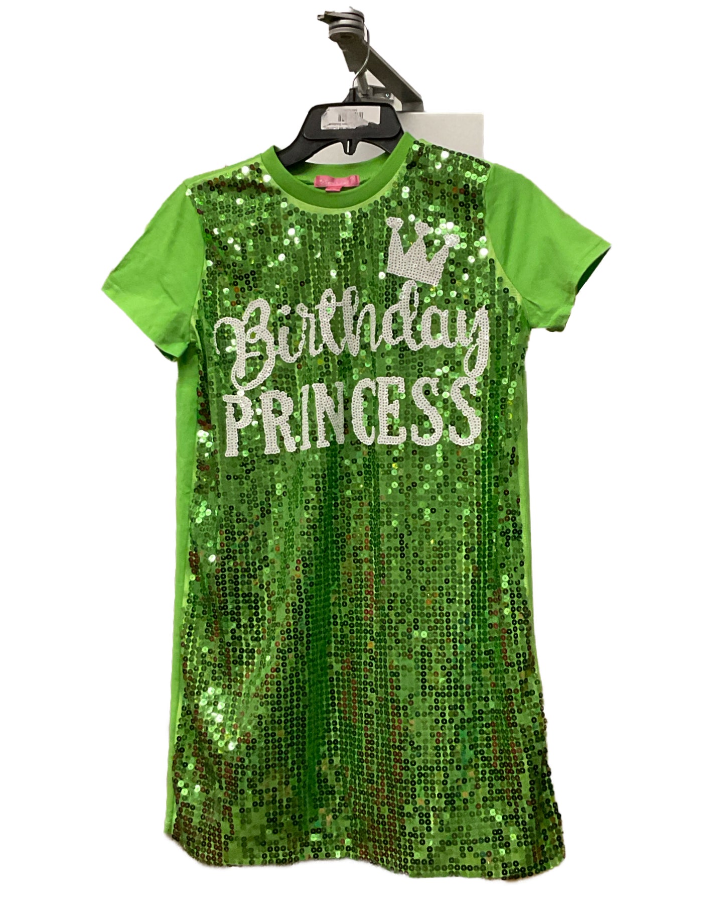 Bday Princess sequin shirt/dress 15/16