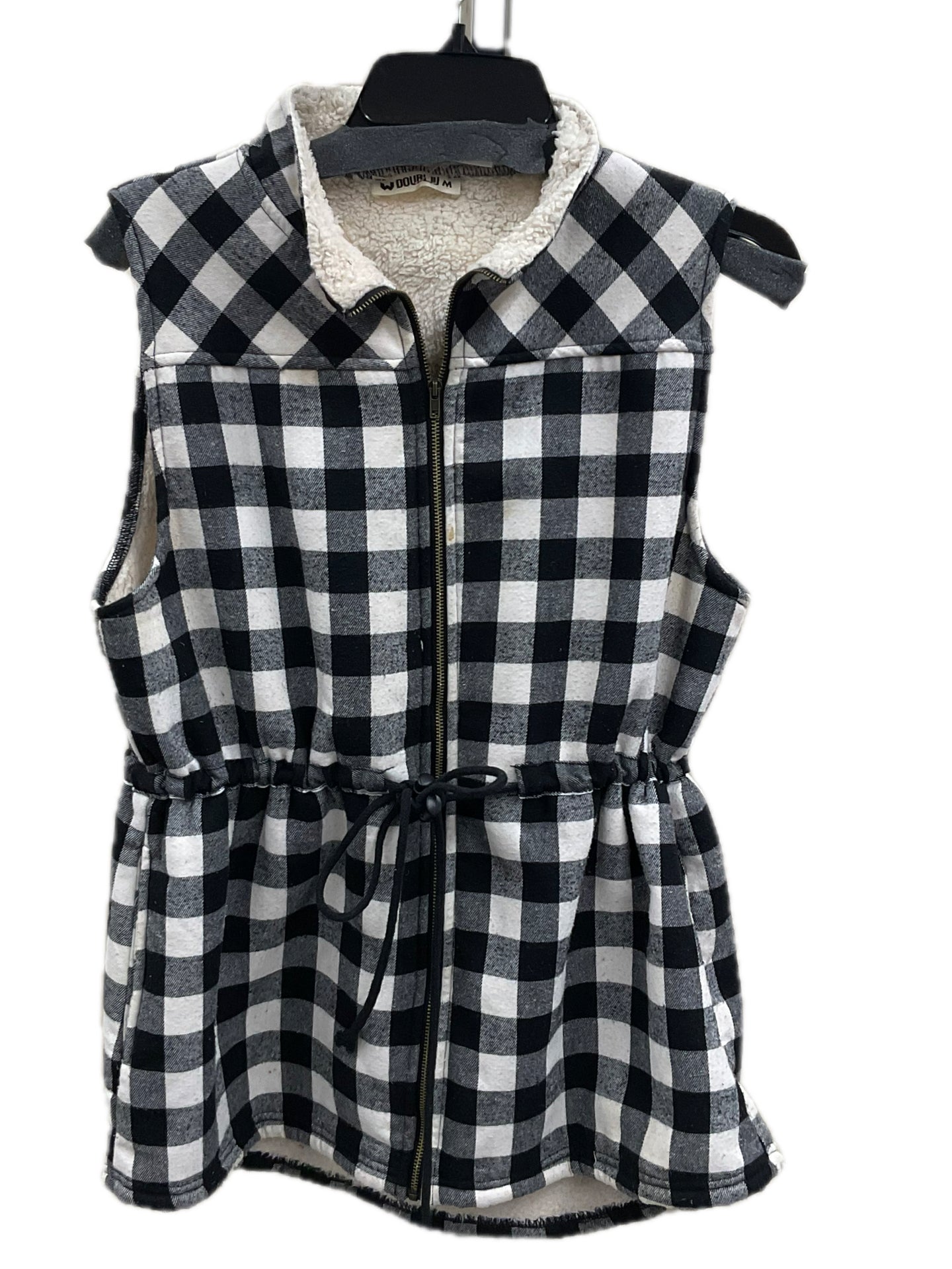 BUFFALO PLAID VEST M