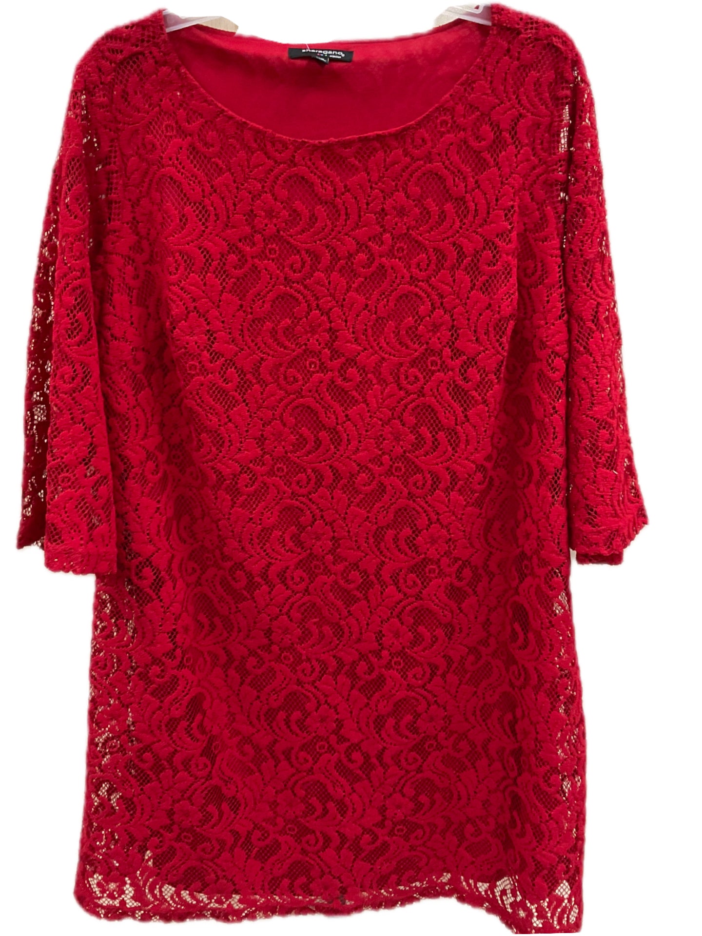 HOLIDAY RED LACE 24