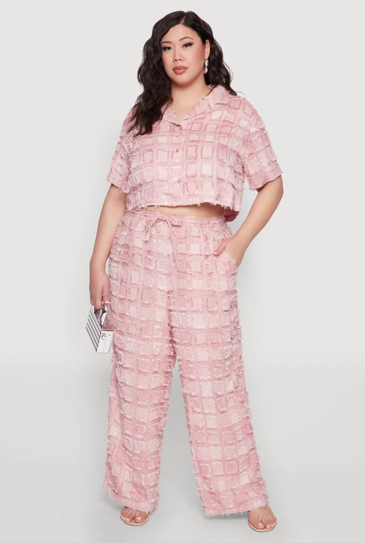 Pink Eyelash 2 pc Set