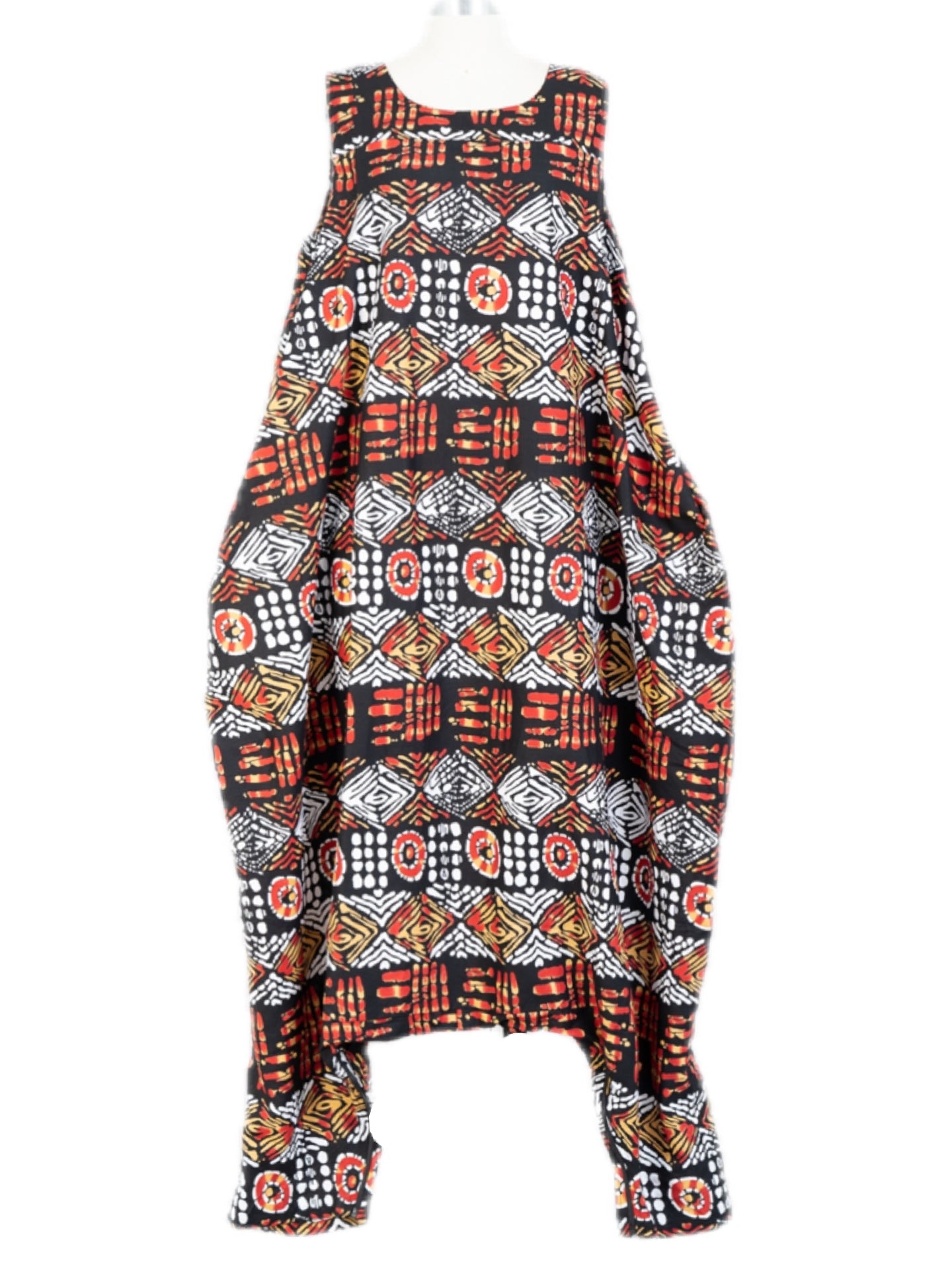 Ankara Print Jump Dress