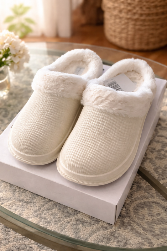 Cozy Luxe Fur Lined Clogs 8