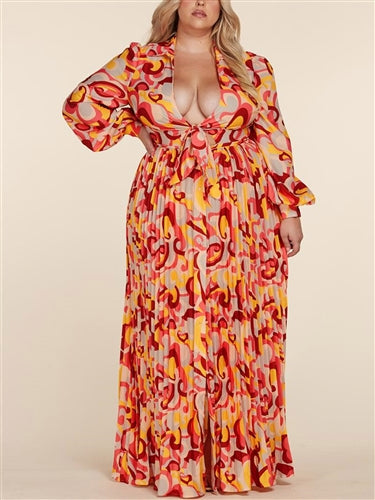 Mango Delight Maxi Dress