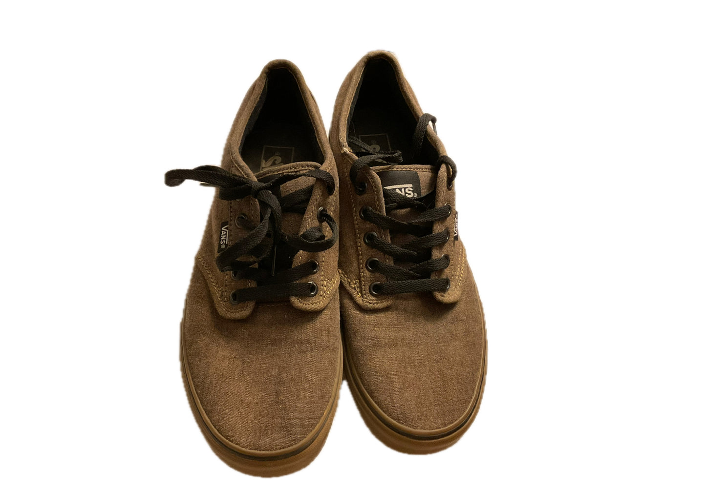 Brown canvas vans (men’s 10)