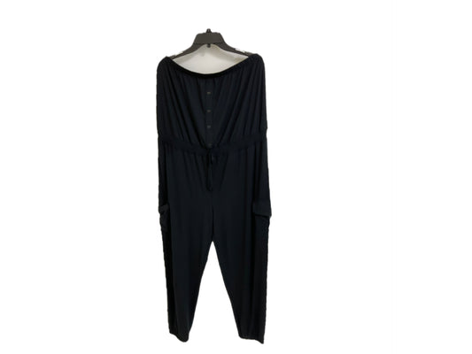 Almost F Black Cargo Jumpsuit 2x