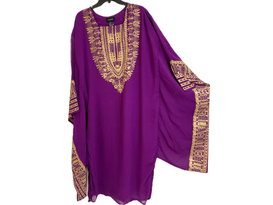 MagentaGold Embroidered Kaftan SM/MED