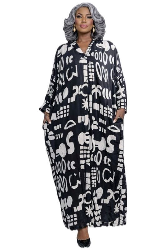 Comfort in Greece Dress Black
