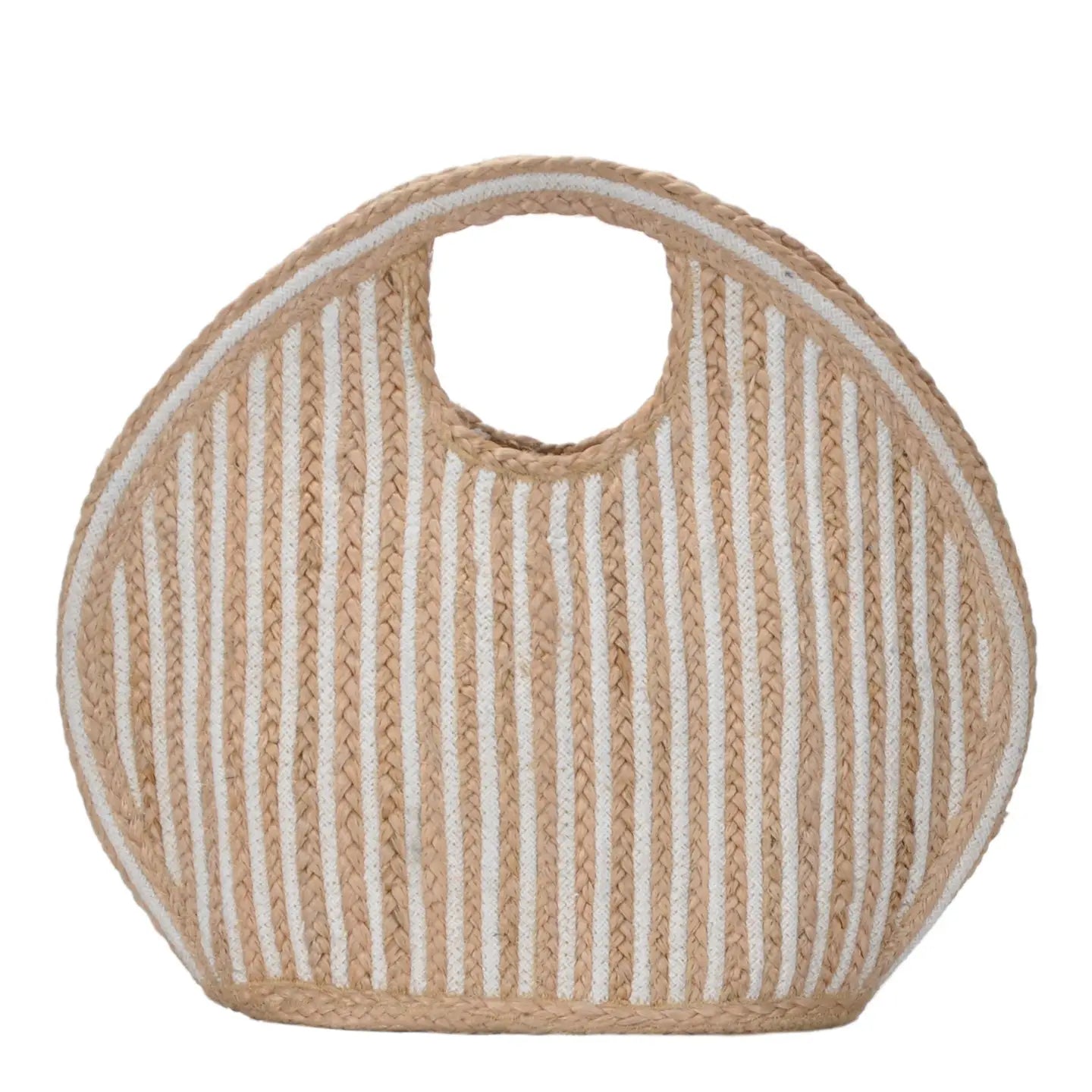 Large Straw India Tote