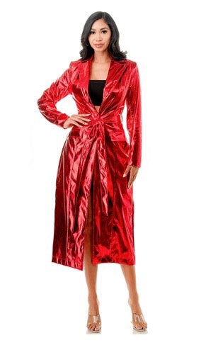 Metallic Maven Red