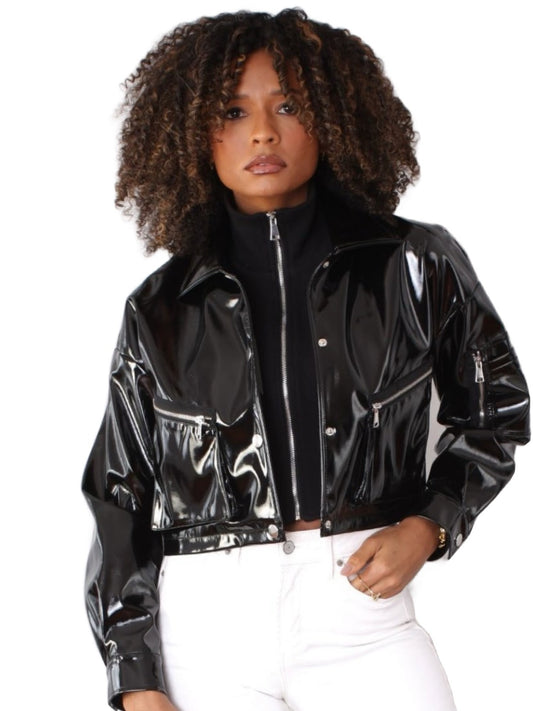 SHE-RO CROPPED JACKET