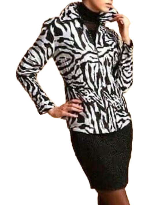 Zebra Zip Jacket S