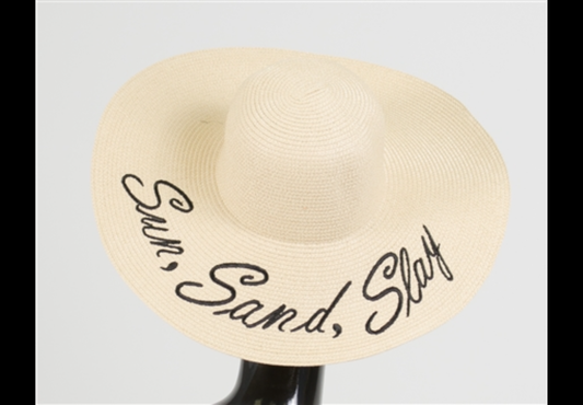 “Sun Sand Slay” beach hat