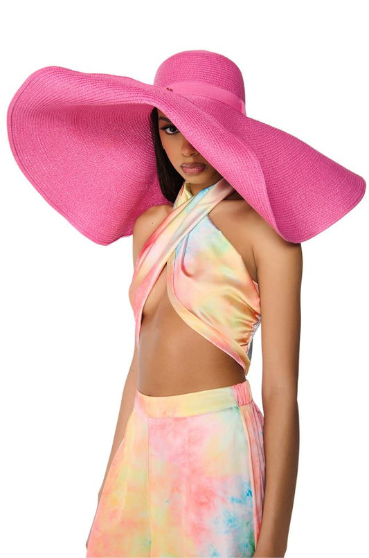 Big Shade Sun Hat pink