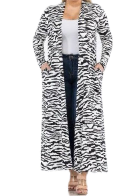 RUNAWAY ZEBRA DUSTER