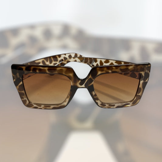 Leopard Square Frames