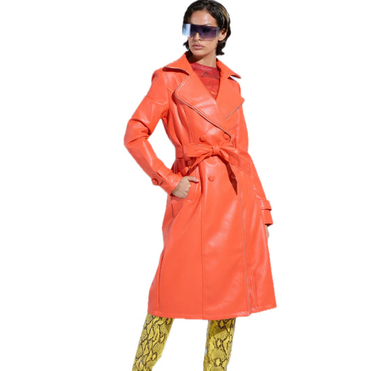 Crush on You Faux Trench Coat 1x