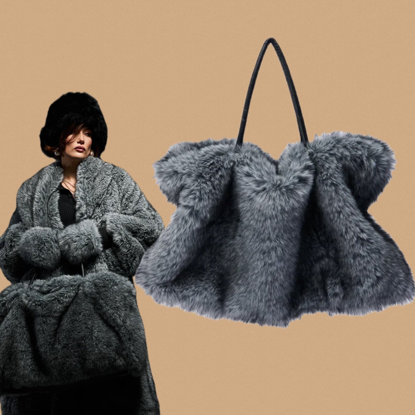 Rich Auntie Hazel Fur Tote