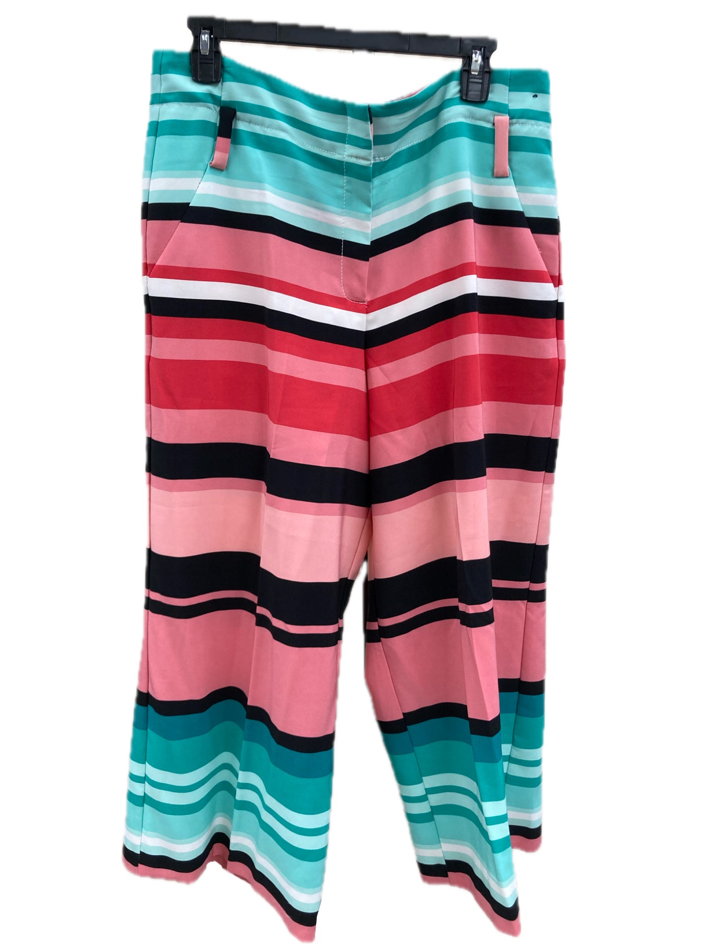 MULTI WIDE STRIPE PANTS 14