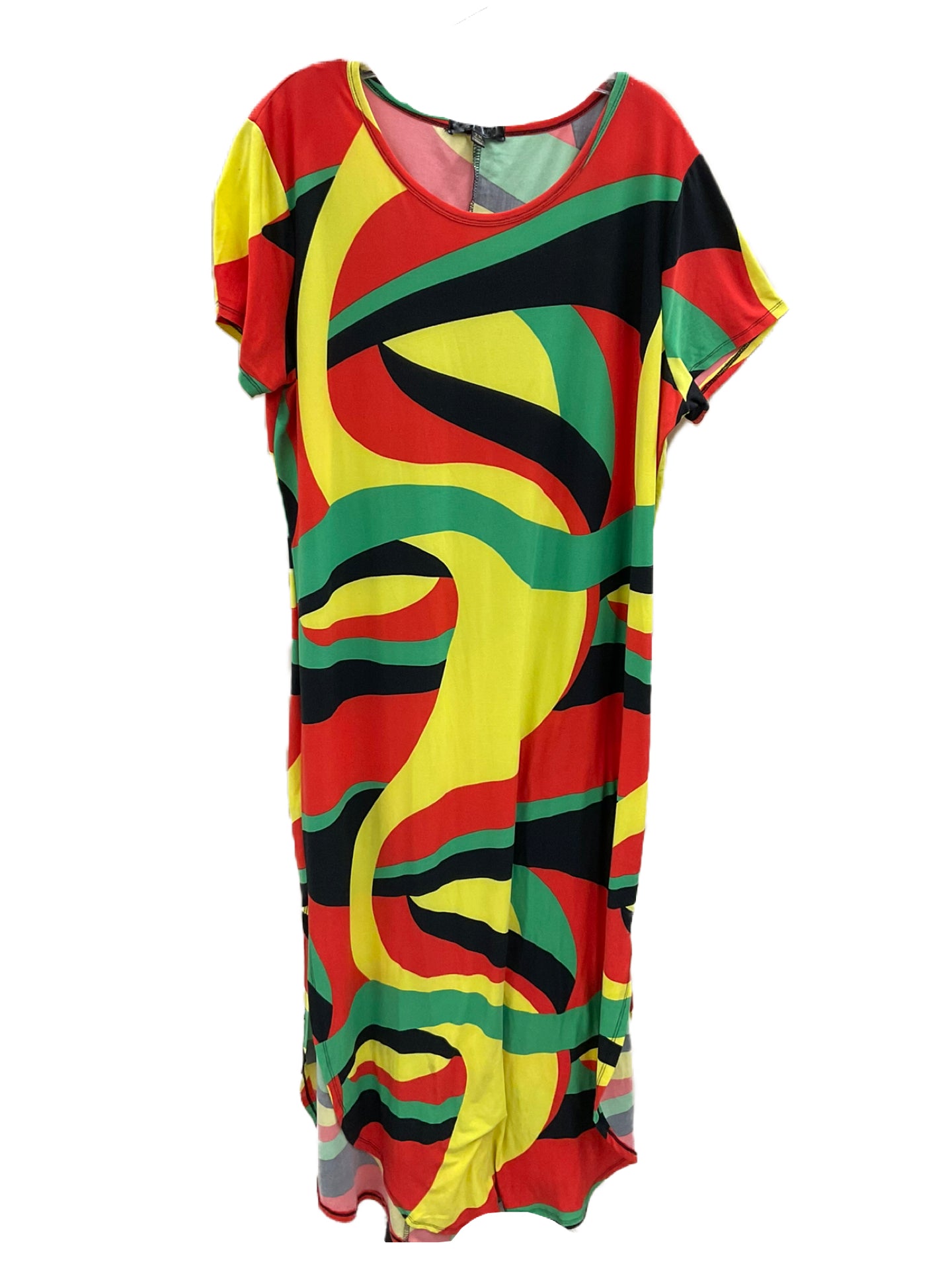 RED,GREEN YELLOW MAXI 2X