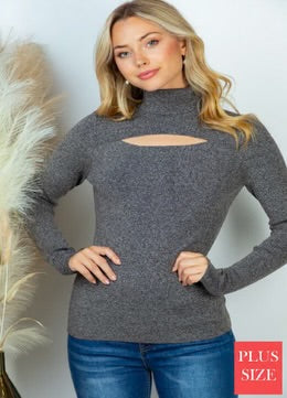 Grey Peep This Sweater 3xl
