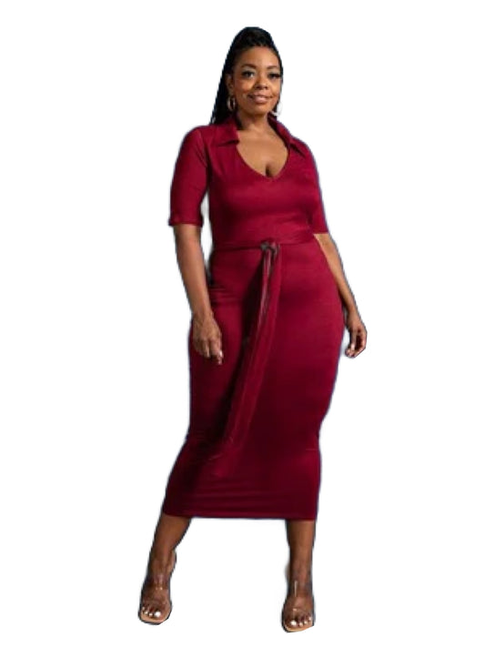 Wine Dress