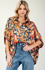 Flower Power and Paisley blouse