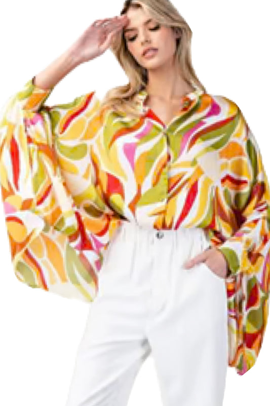 Candy Shoppe Dolman blouse S