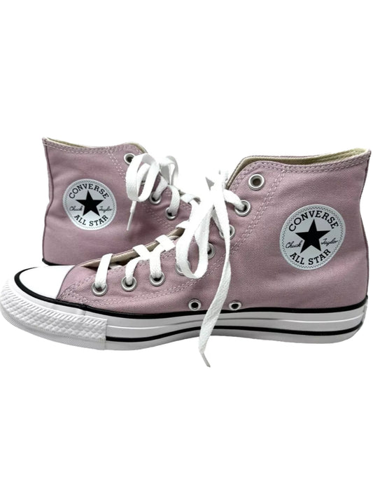 Women's Blush Lilac Hi Top Converse 9